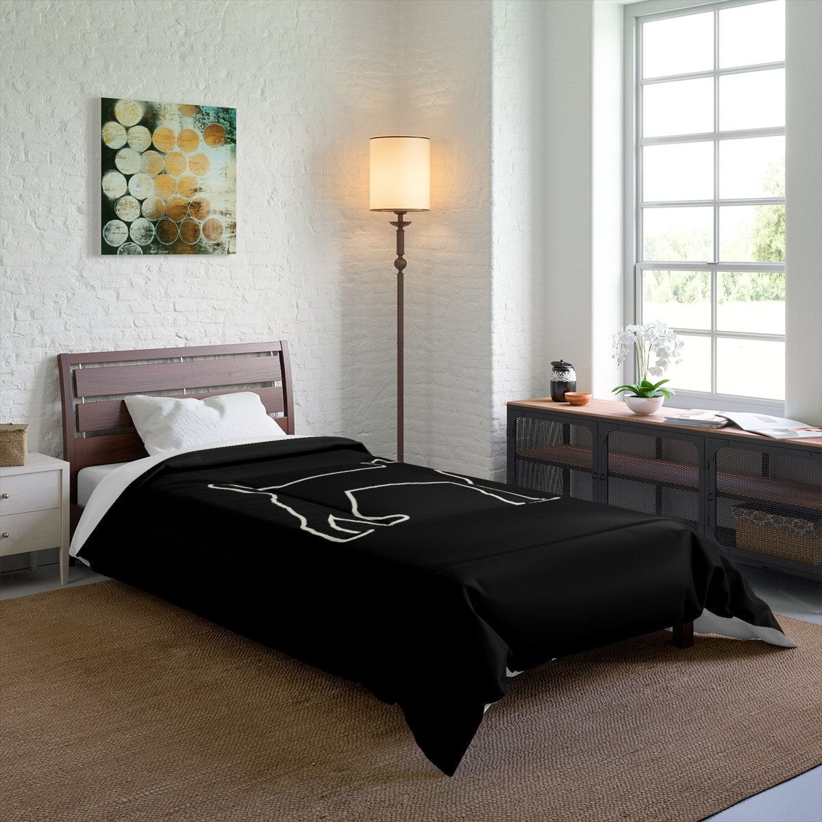 Black Comforter