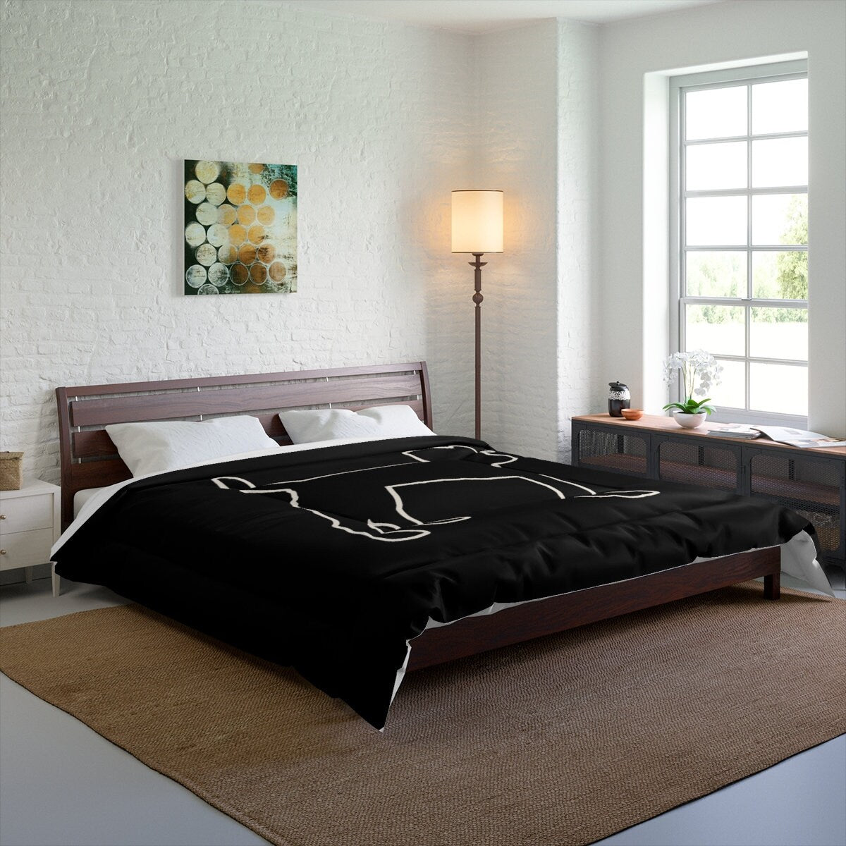 Black Comforter