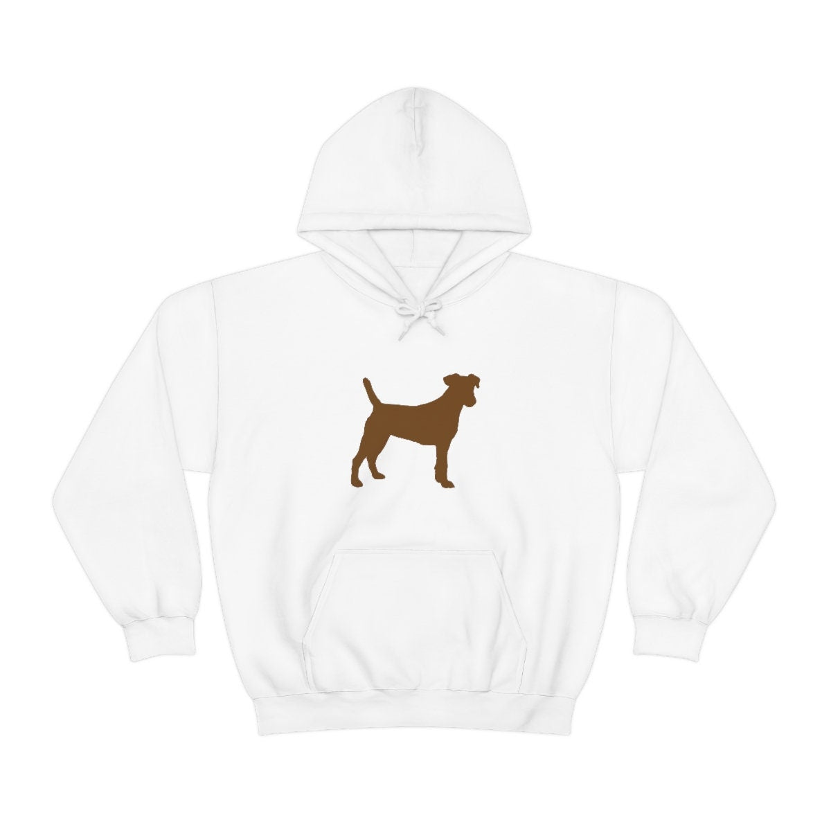 Unisex Heavy Blend Hooded Sweatshirt Chocolate Lab Lovers