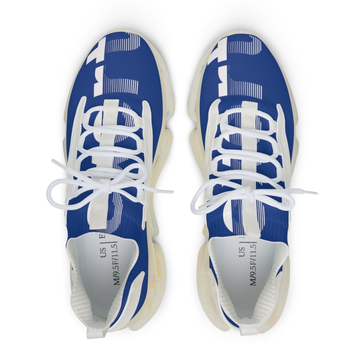 Men's Mesh Sports Blue Sneakers