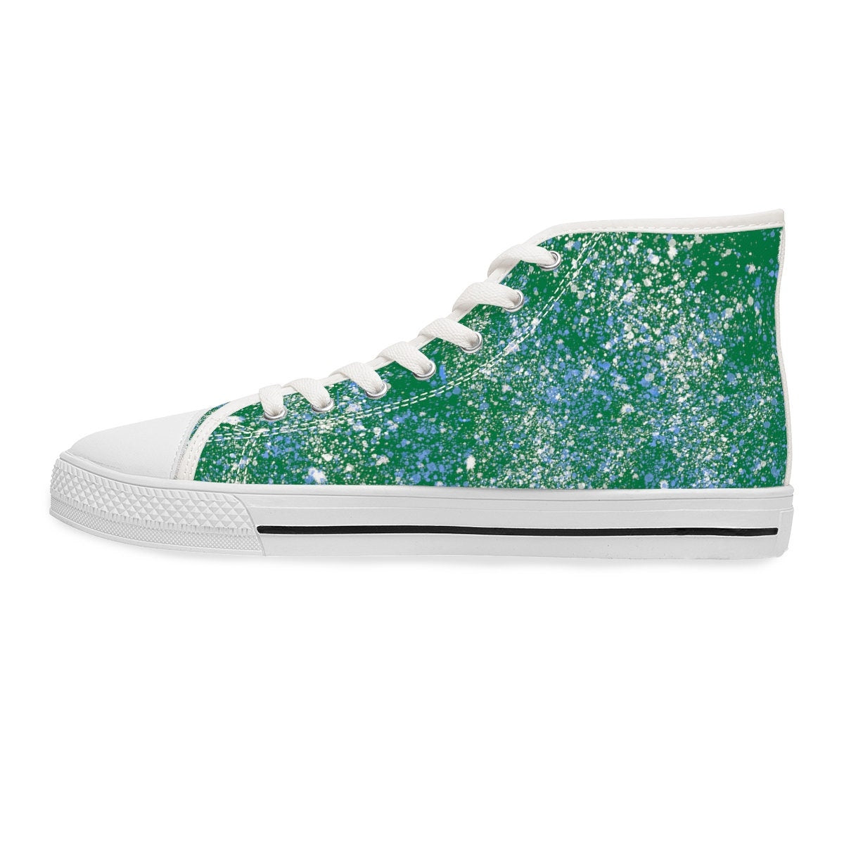 Women's Green High Top Sneakers