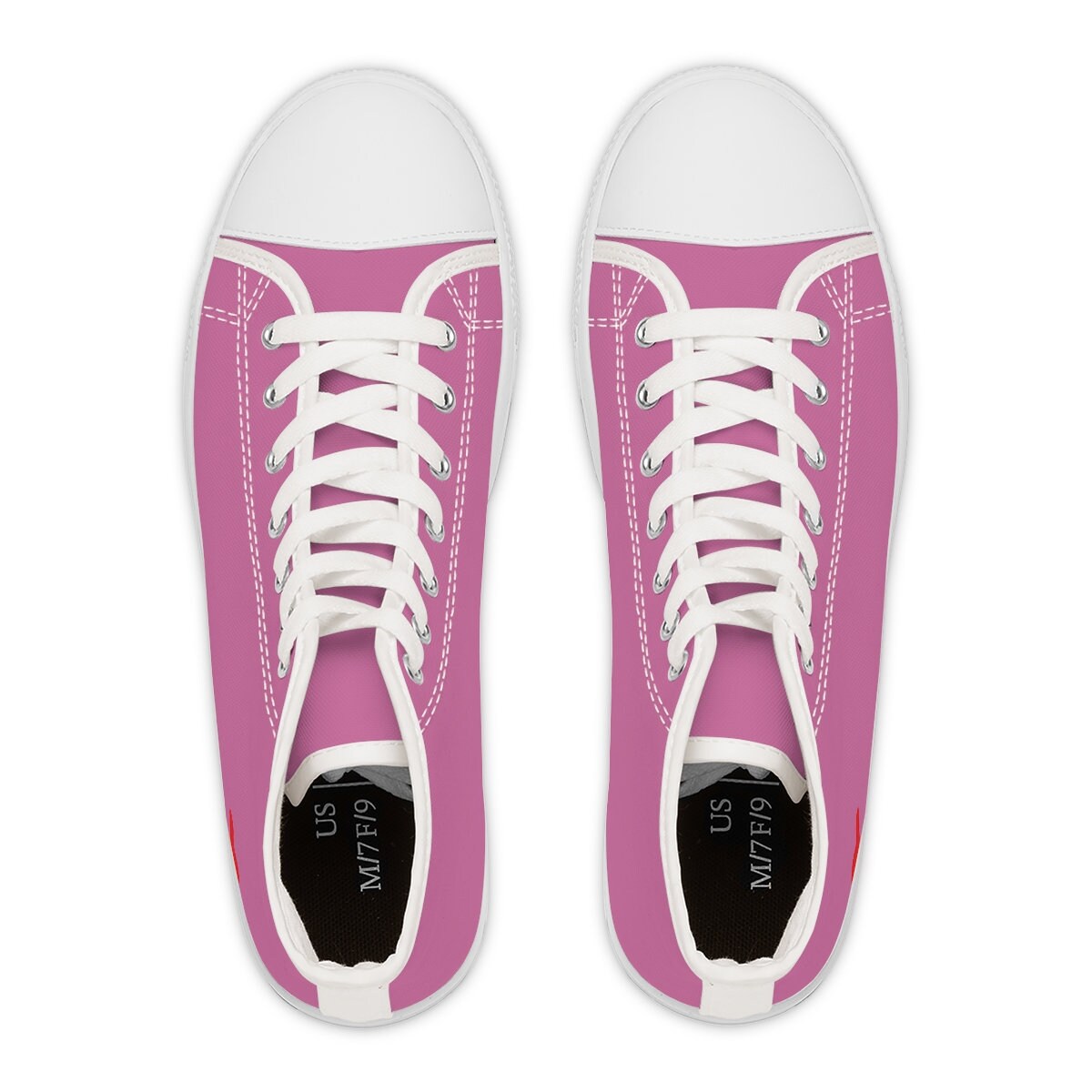 Women's Pink High Top Sneakers