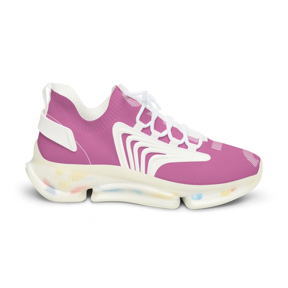 Men's Mesh Sports Pink Sneakers