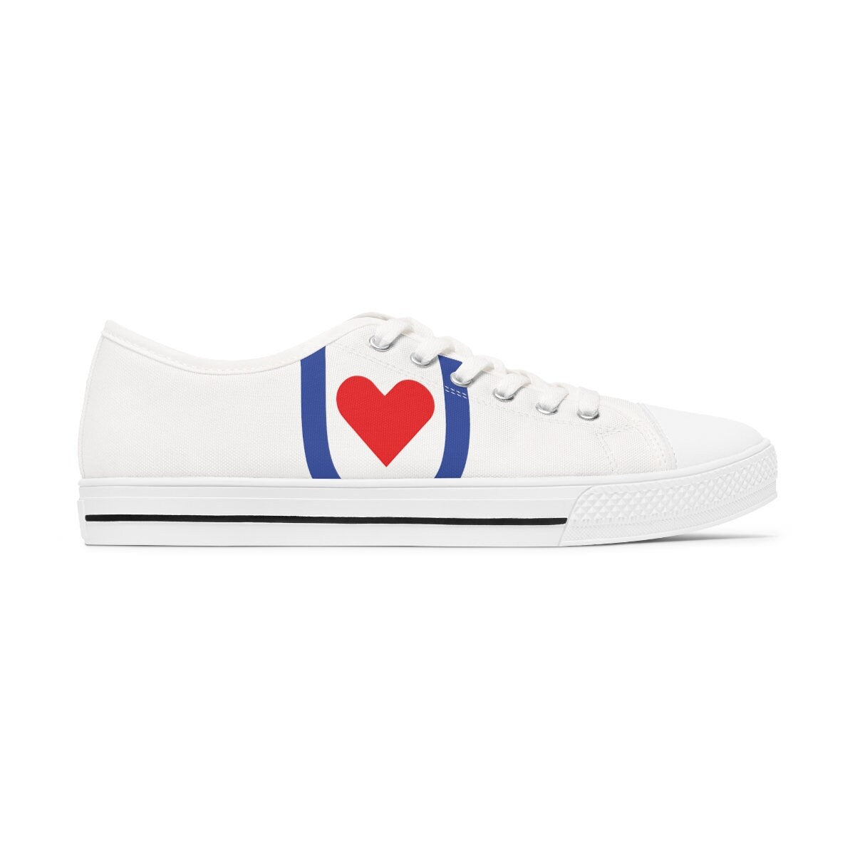 Women's Low Top White Sneakers