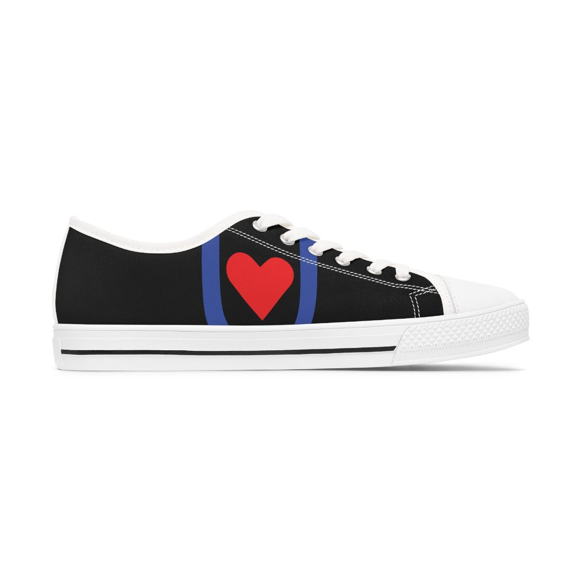 Women's Low Top Black Sneakers