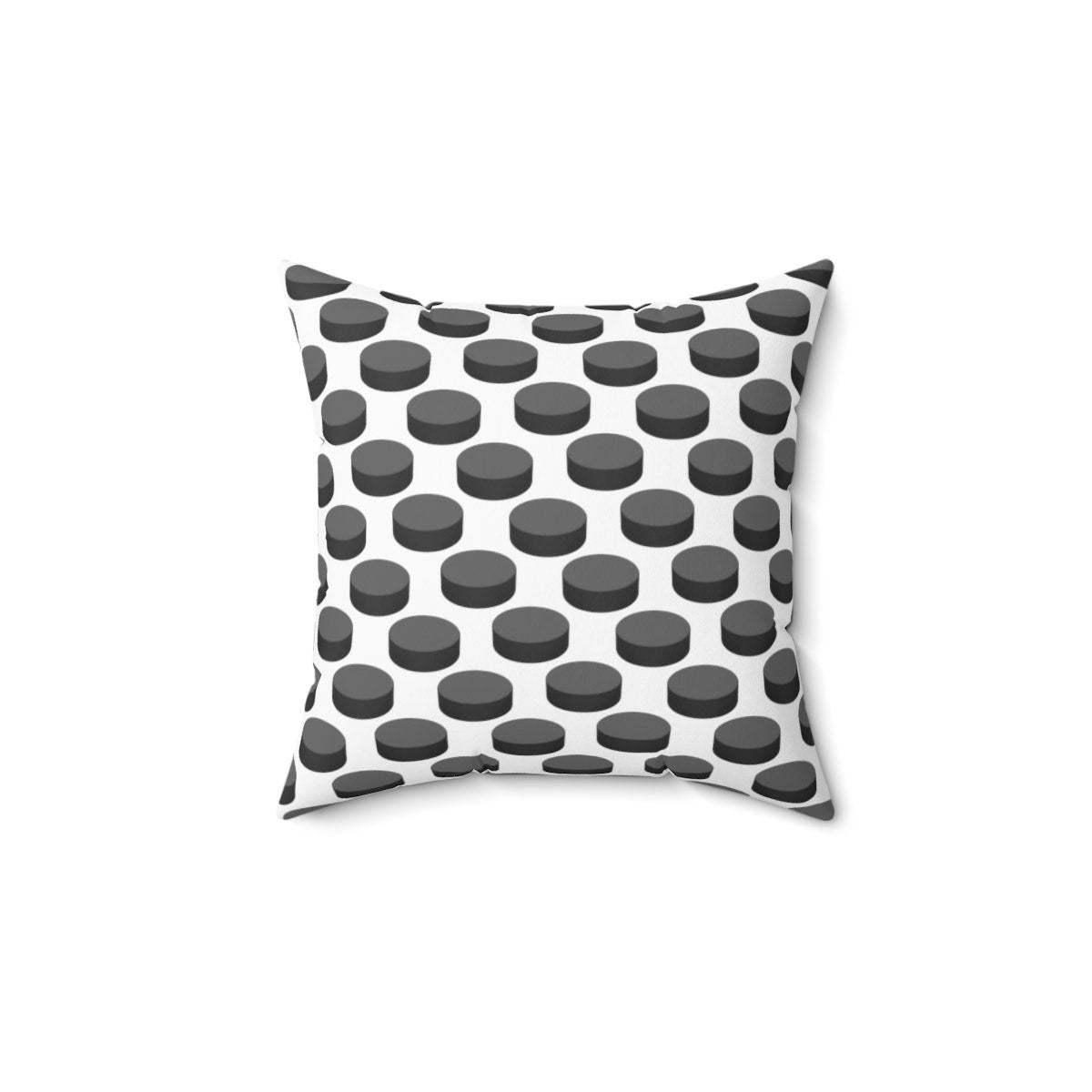 Spun Polyester Square Hockey Pillows