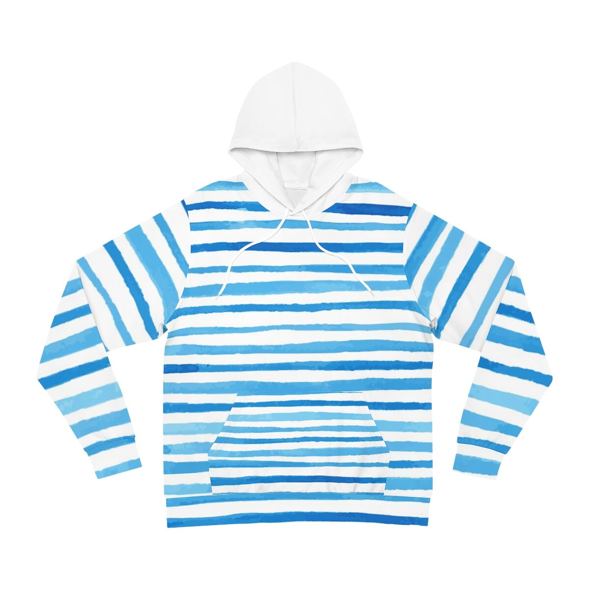 Blue Stripe Hoodie