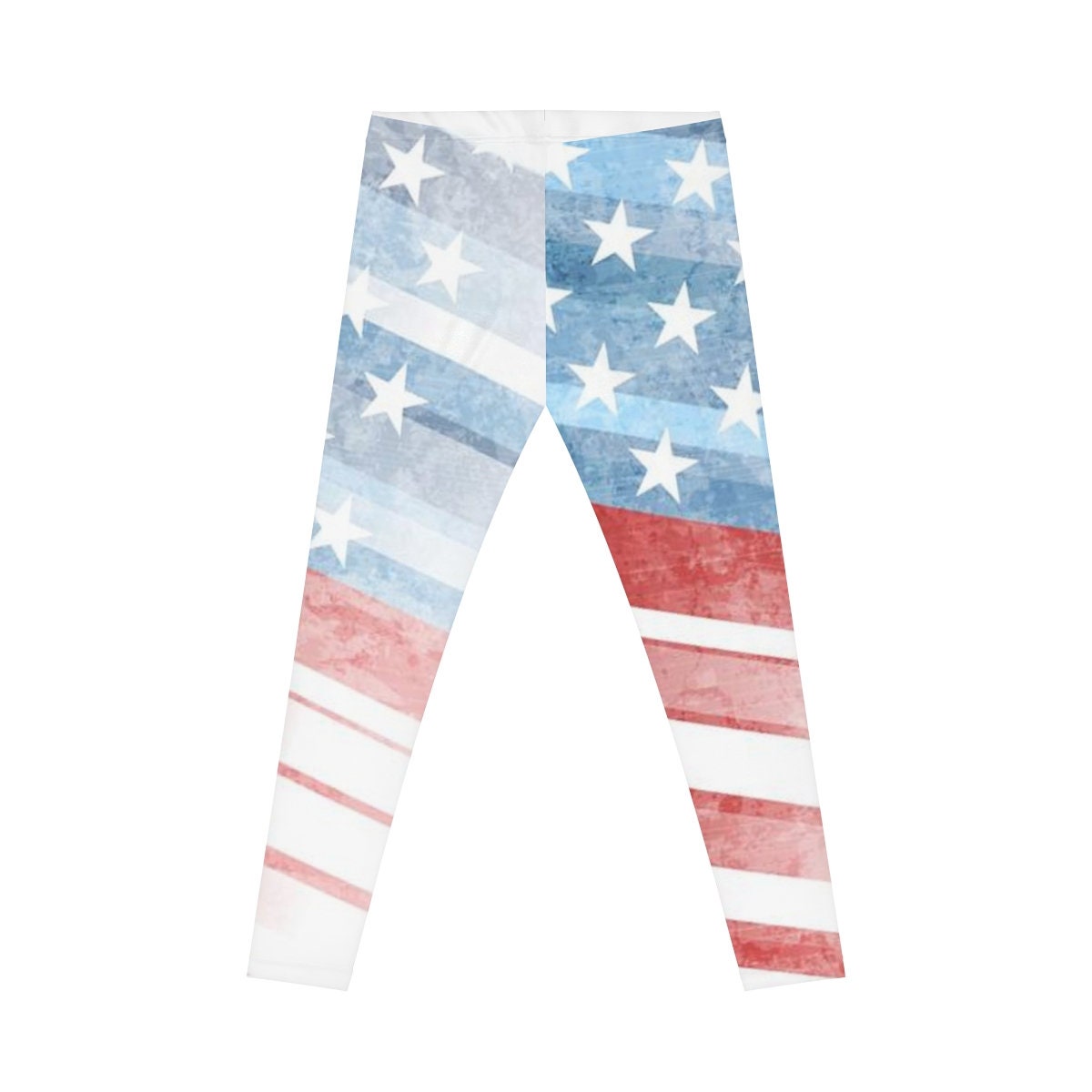Women's Casual Stars and Stripes Leggings