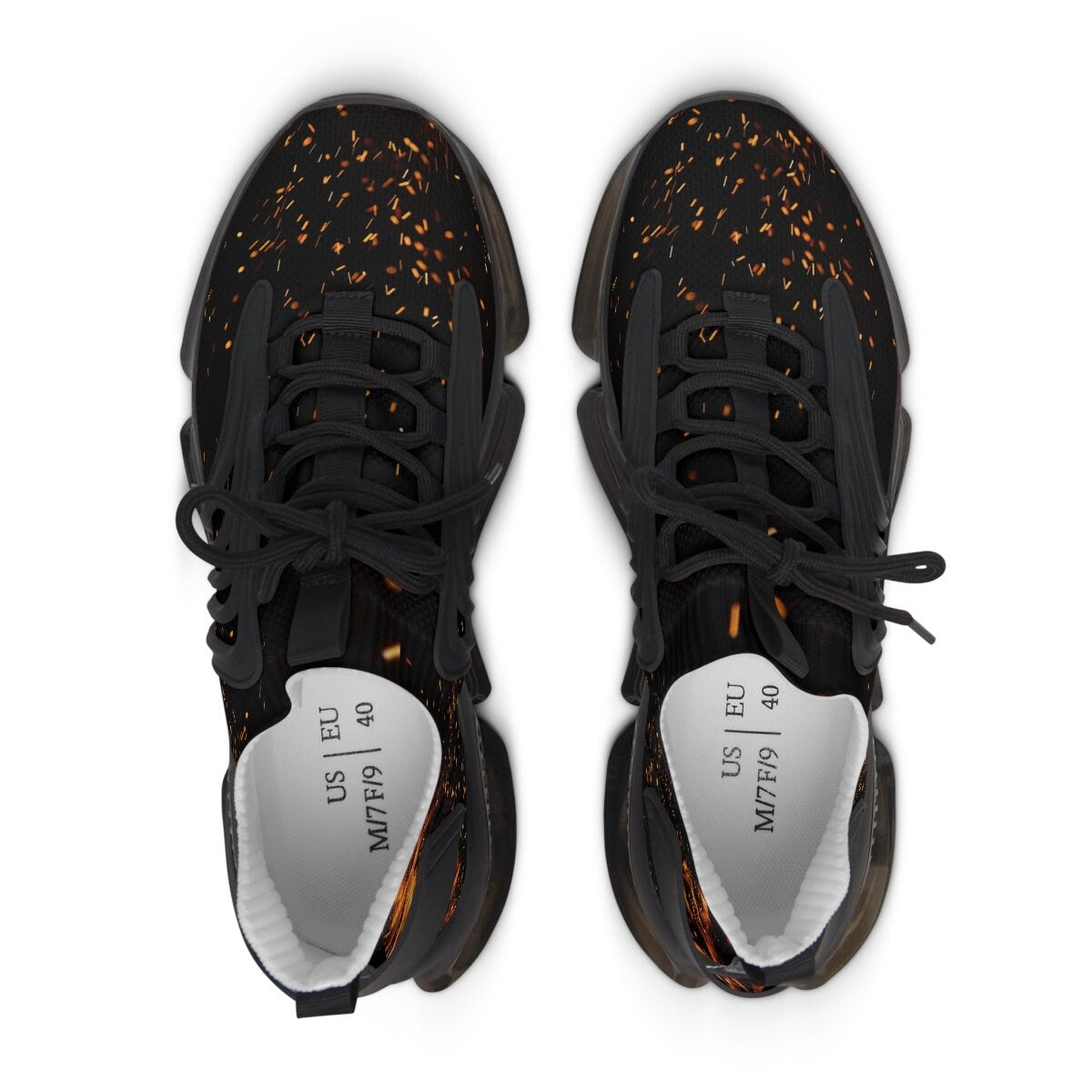 Women's Mesh Black Sneakers