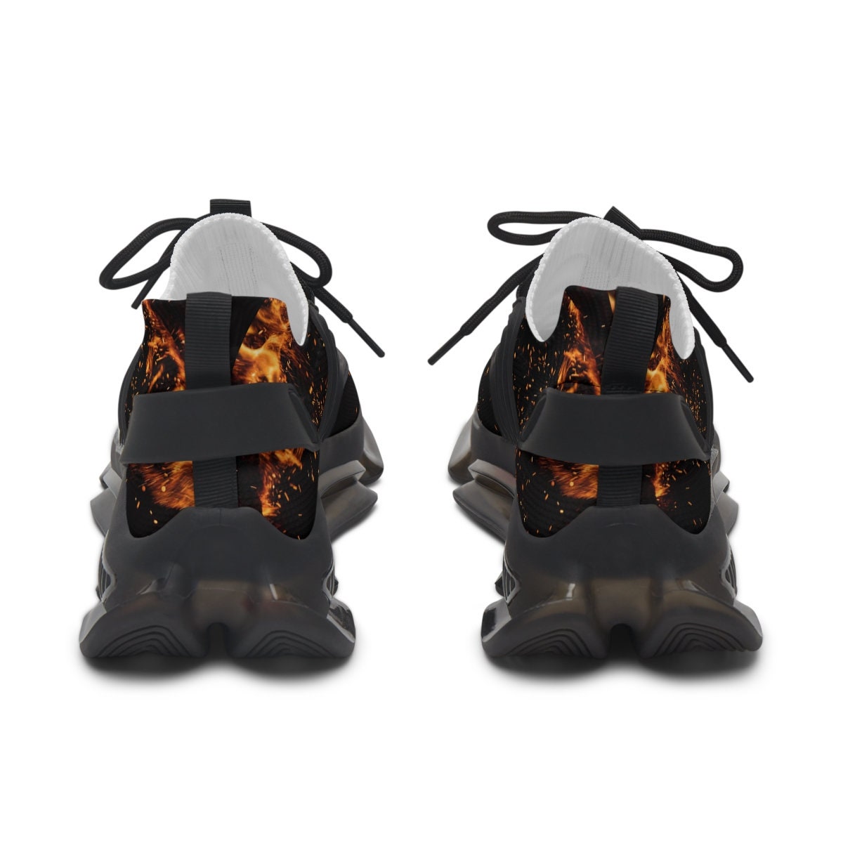 Women's Mesh Black Sneakers