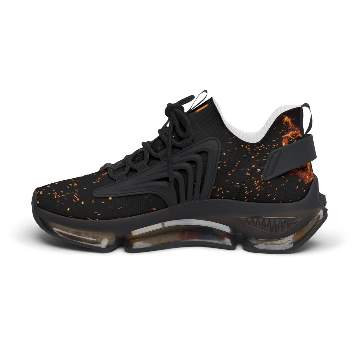 Women's Mesh Black Sneakers