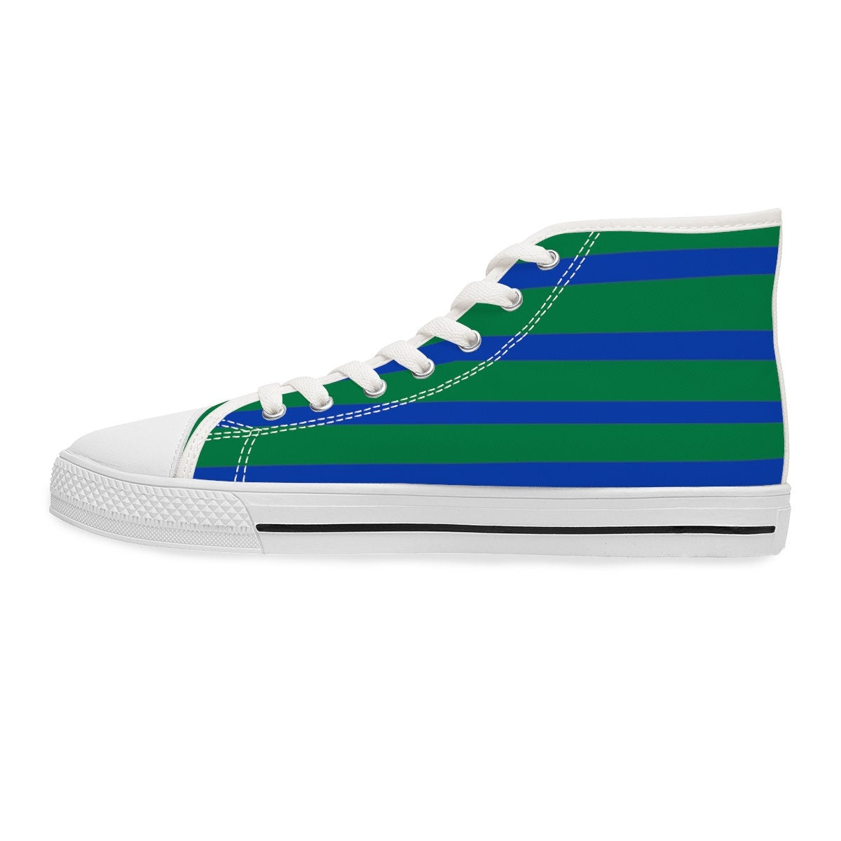 Women's Green High Top Sneakers