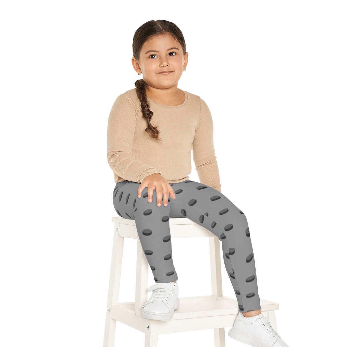 Kids Hockey Leggings (AOP)