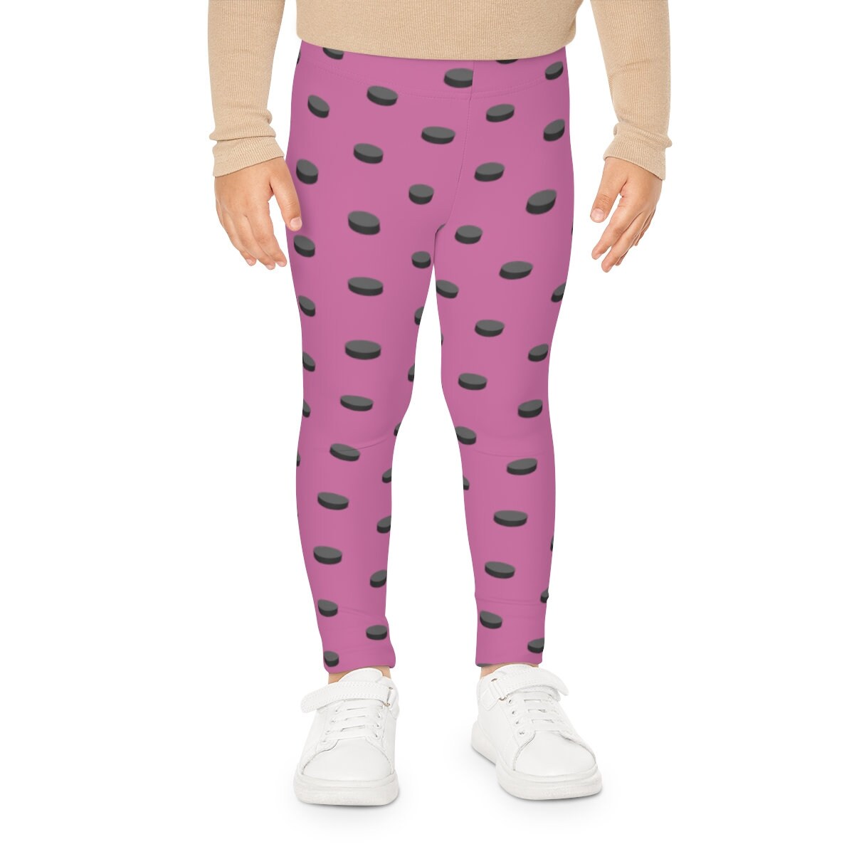 Kids Hockey Leggings (AOP)