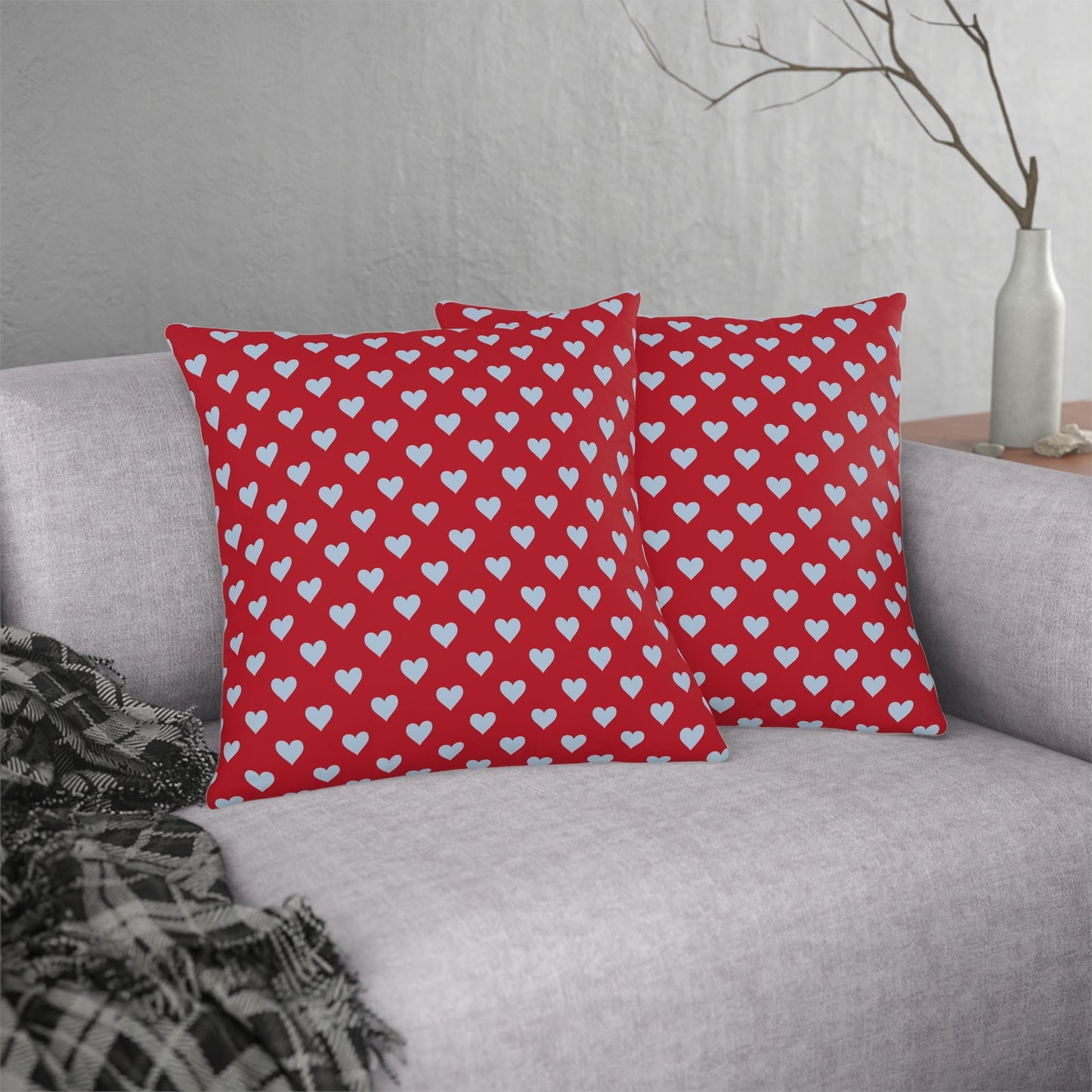 Red Pillows Waterproof