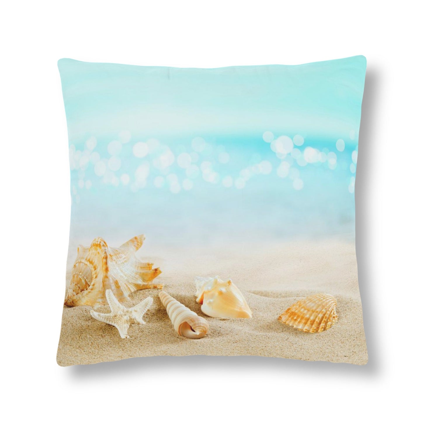 Seashells on Pillows Waterproof