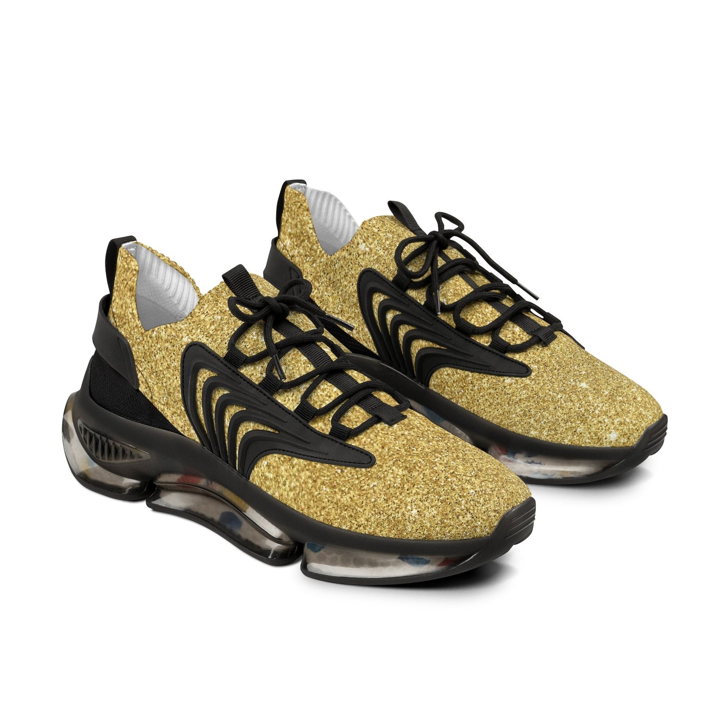 Men's Gold Color Sneakers