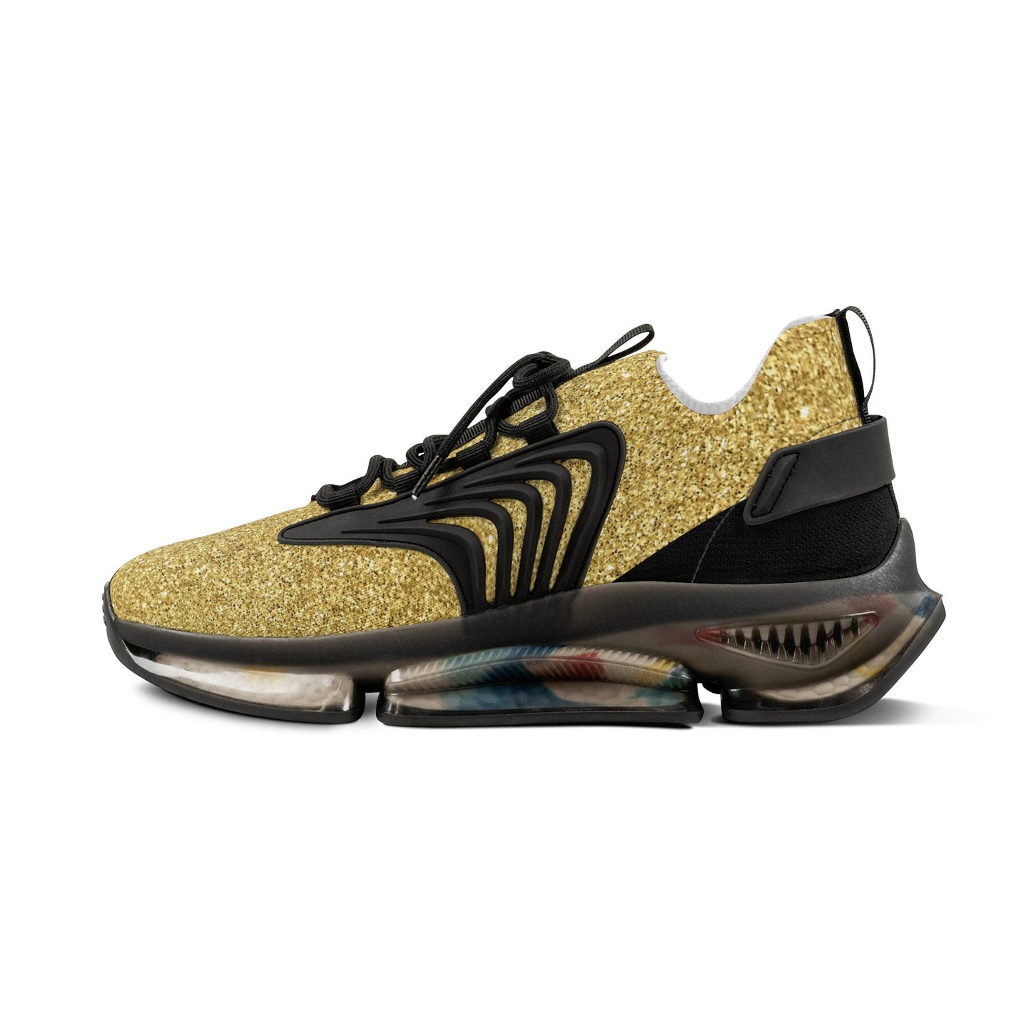 Men's Gold Color Sneakers
