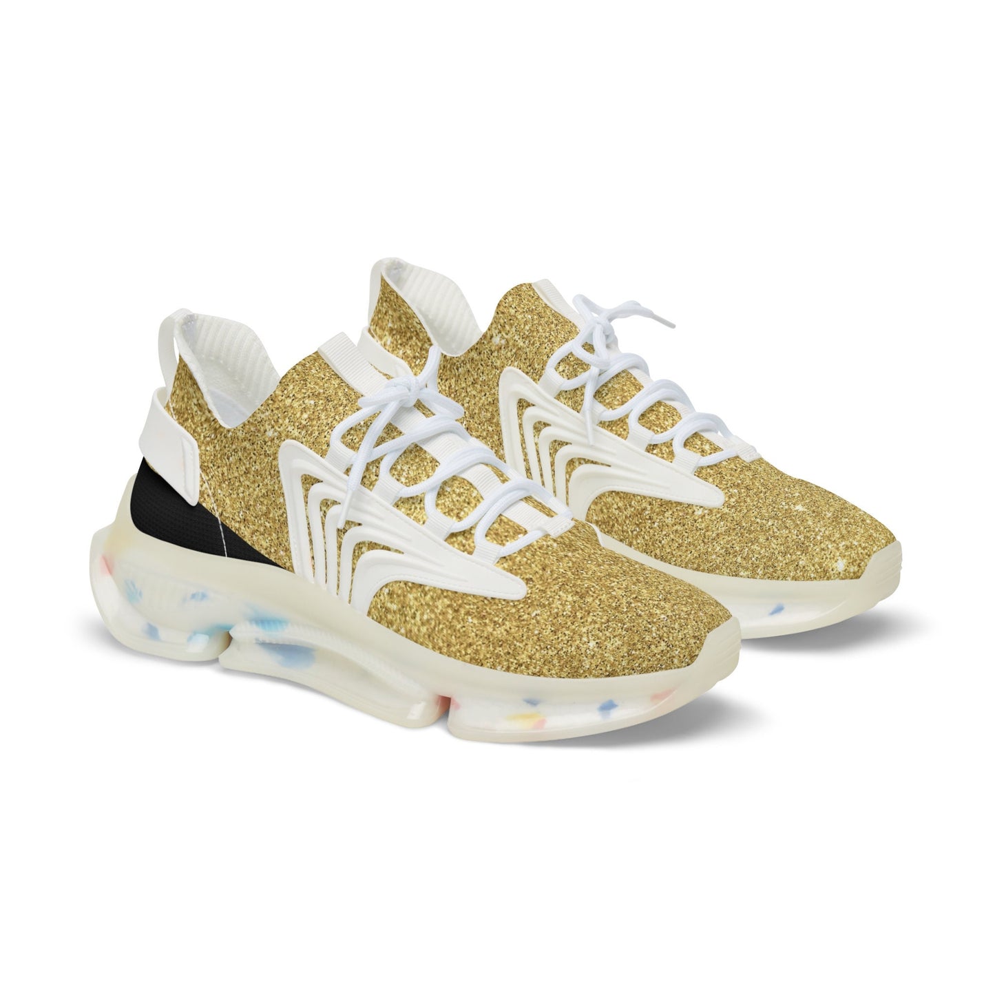 Men's Gold Color Sneakers