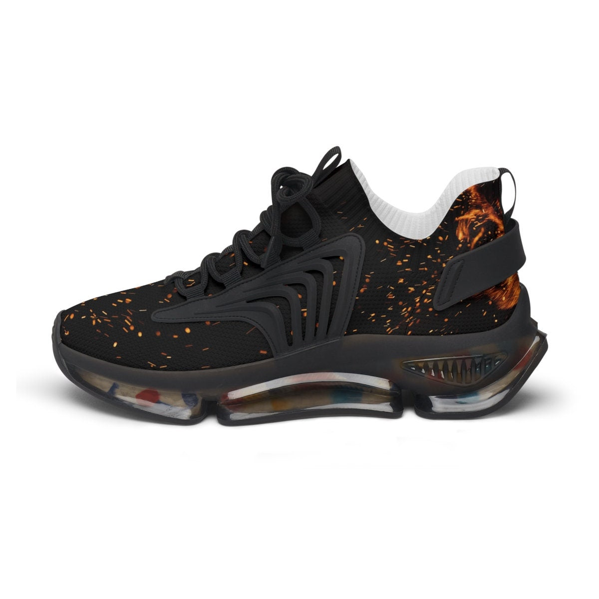 Women's Mesh Black Sneakers