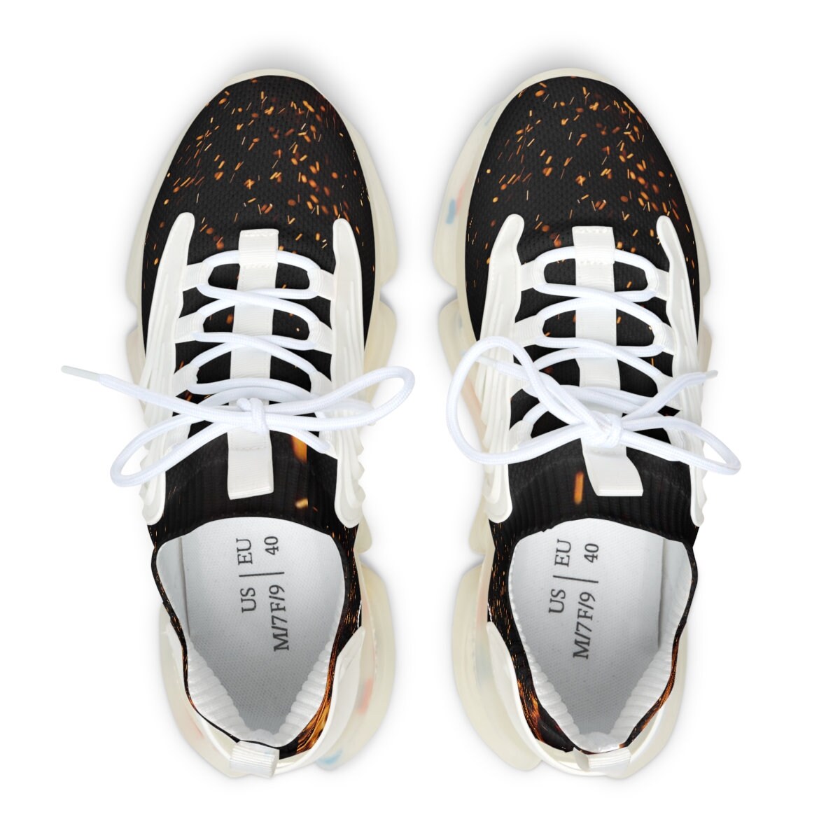 Women's Mesh Black Sneakers