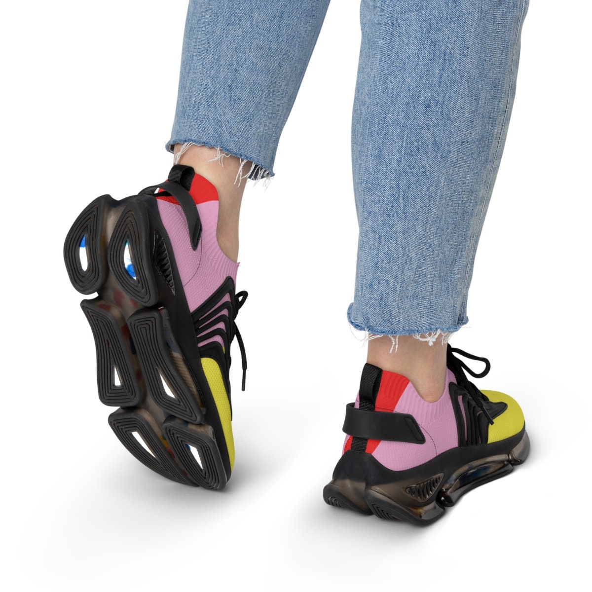 Women's Mesh Colorful Sneakers