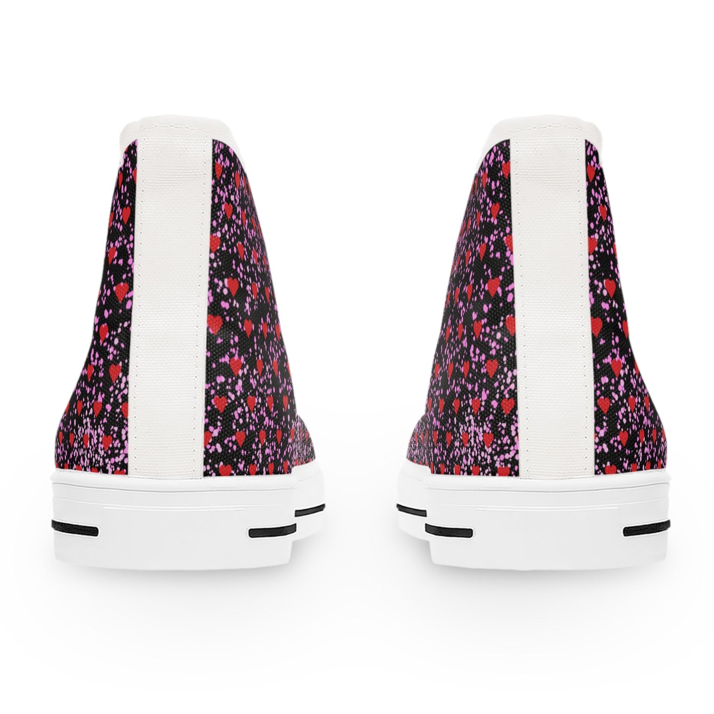 Women's Black High Top Sneakers
