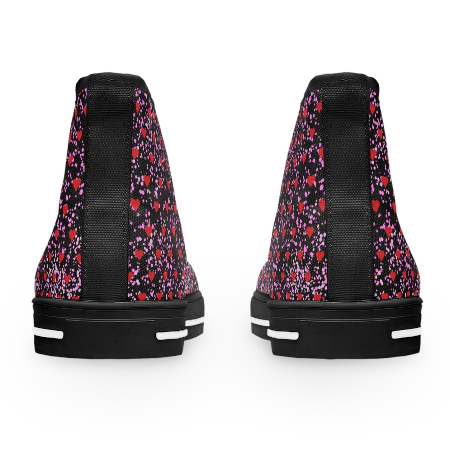 Women's Black High Top Sneakers