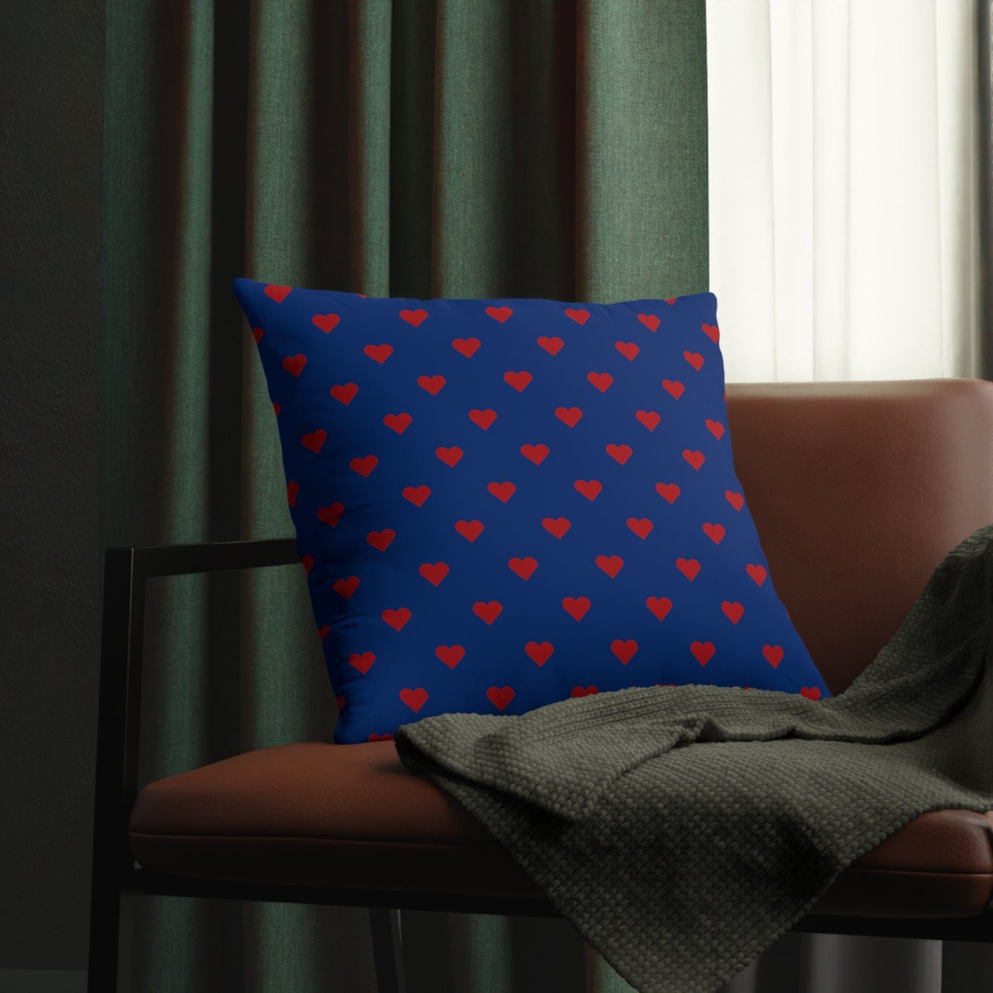 Waterproof Blue Pillows