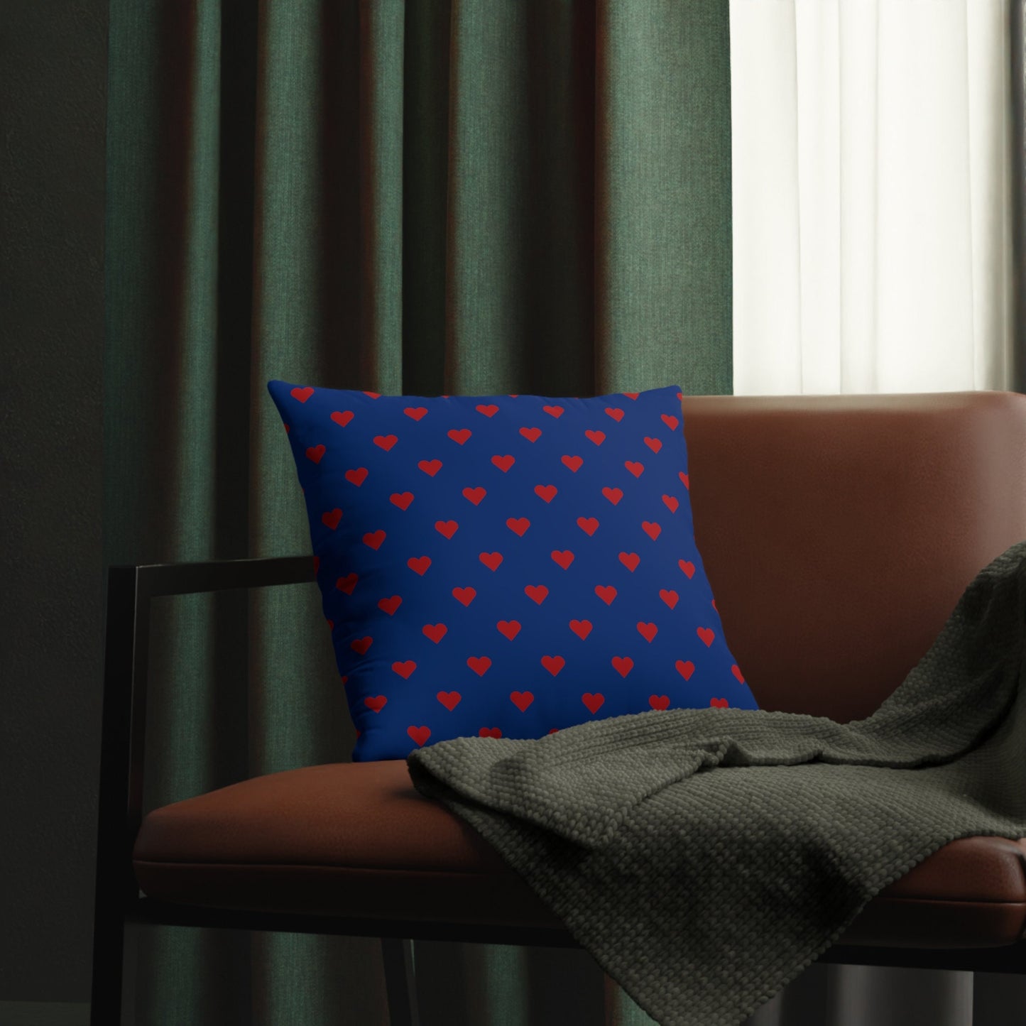 Waterproof Blue Pillows