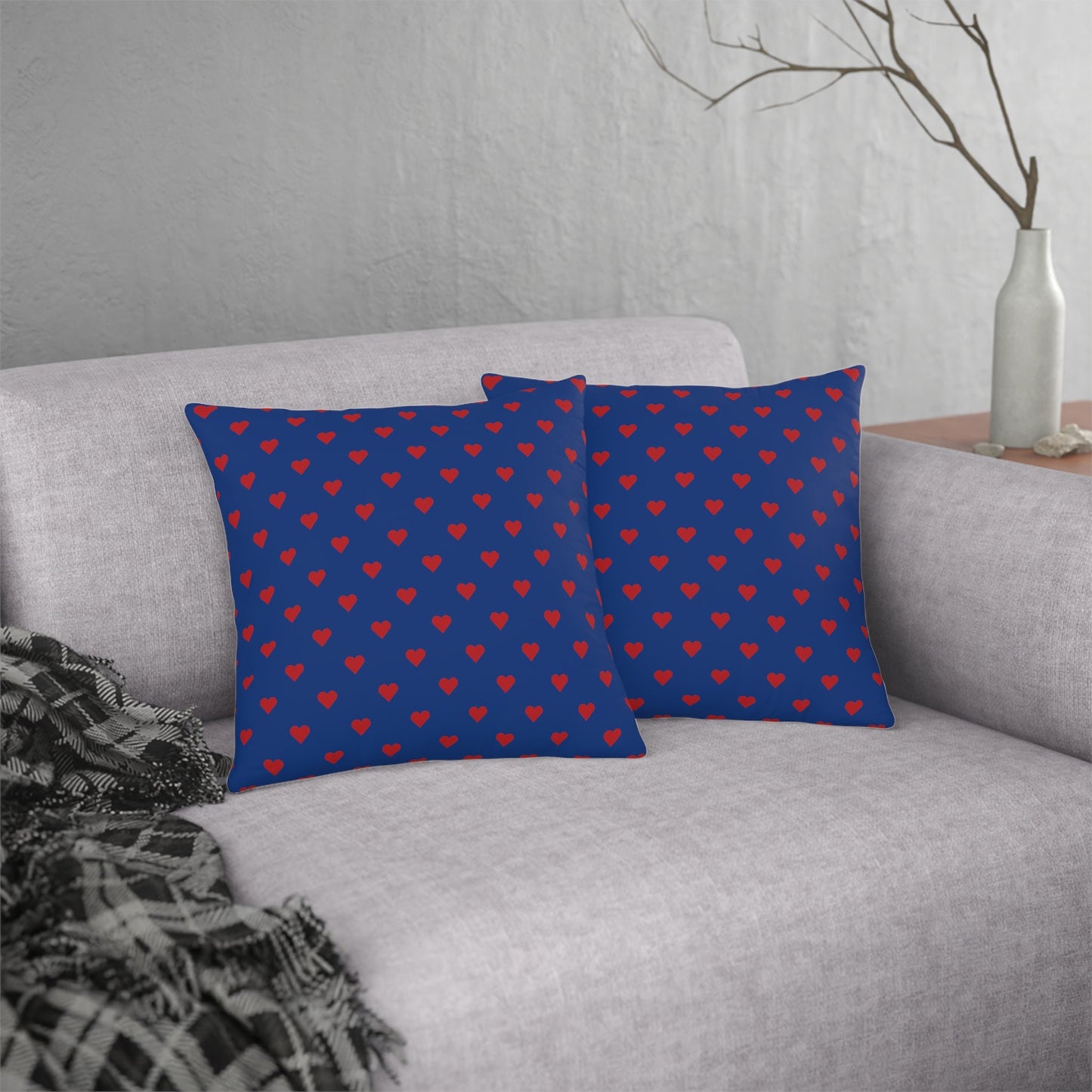 Waterproof Blue Pillows