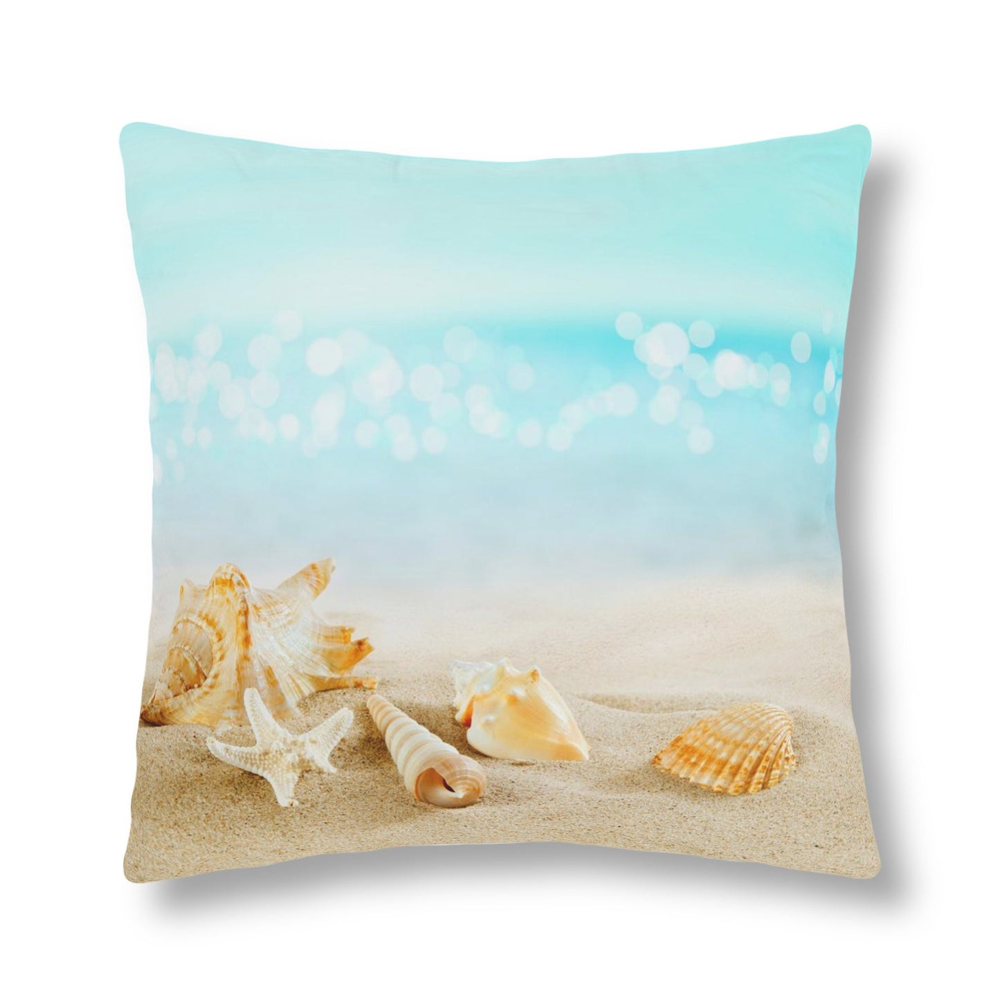 Seashells on Pillows Waterproof