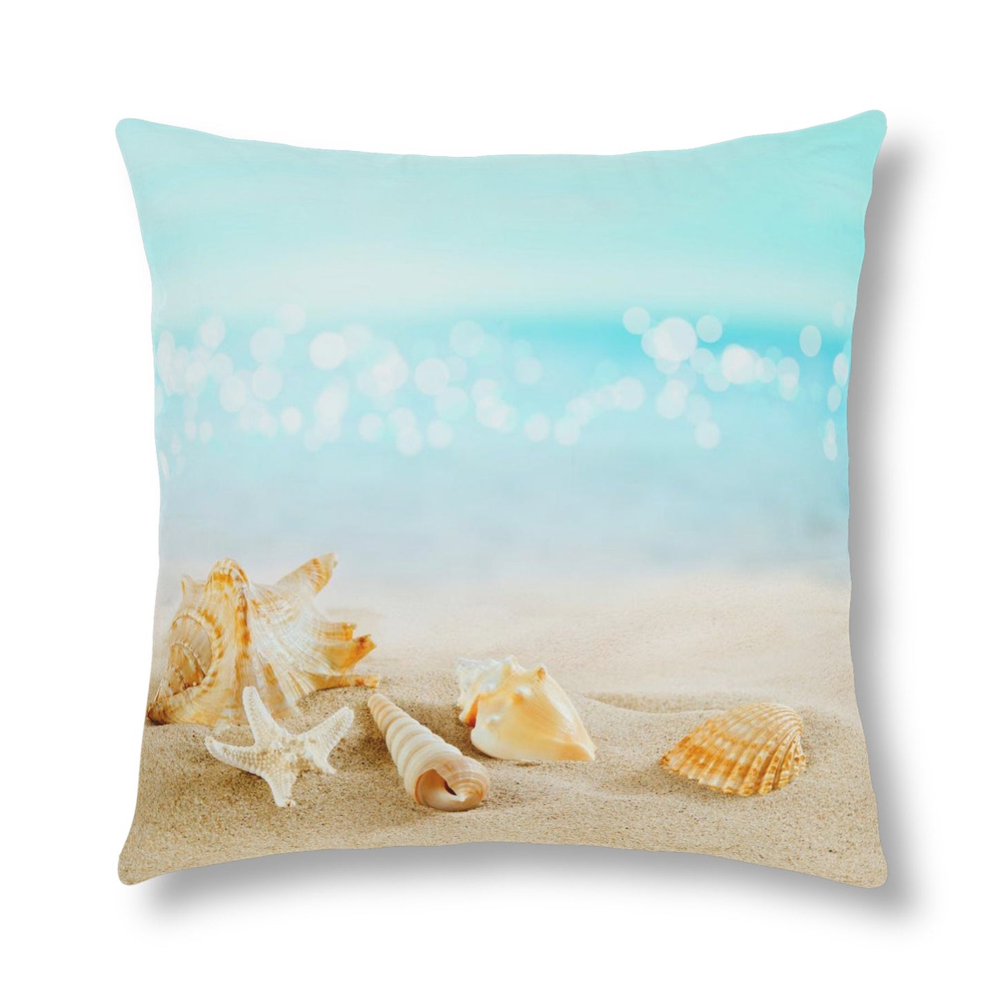 Seashells on Pillows Waterproof