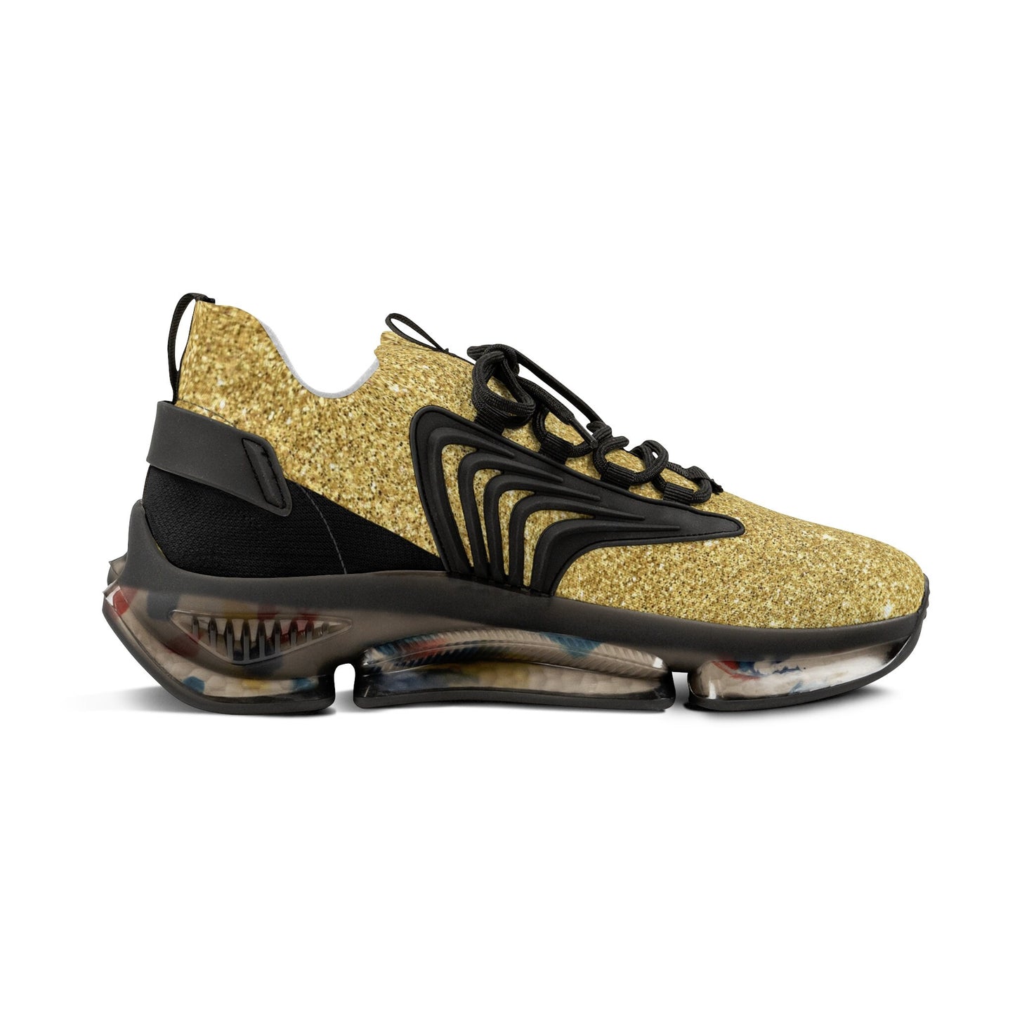 Men's Gold Color Sneakers
