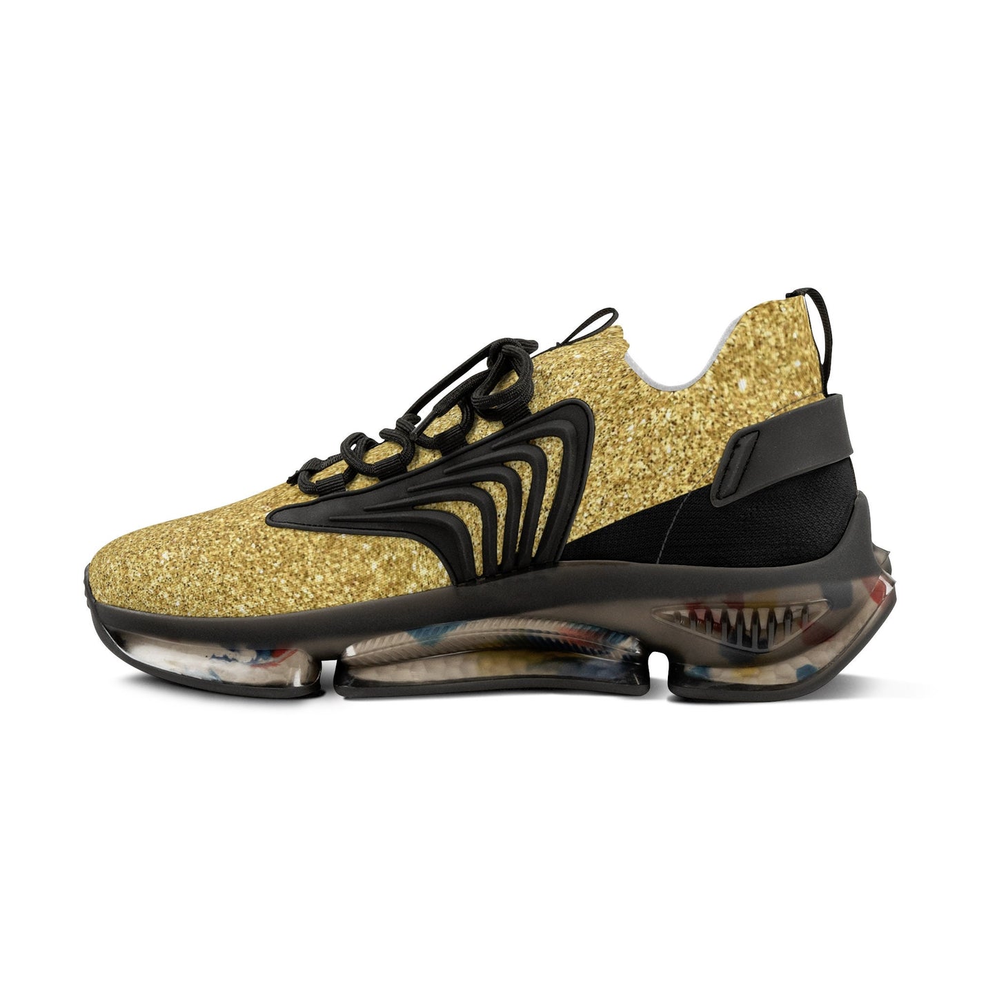 Men's Gold Color Sneakers