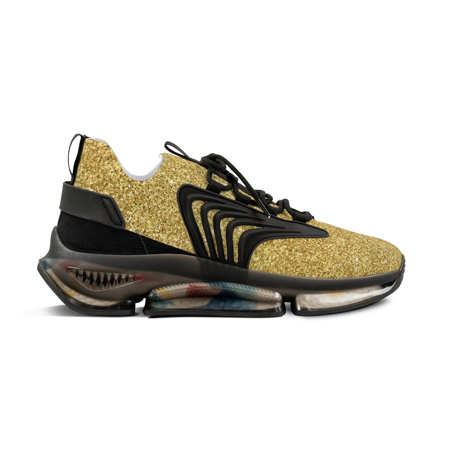 Men's Gold Color Sneakers