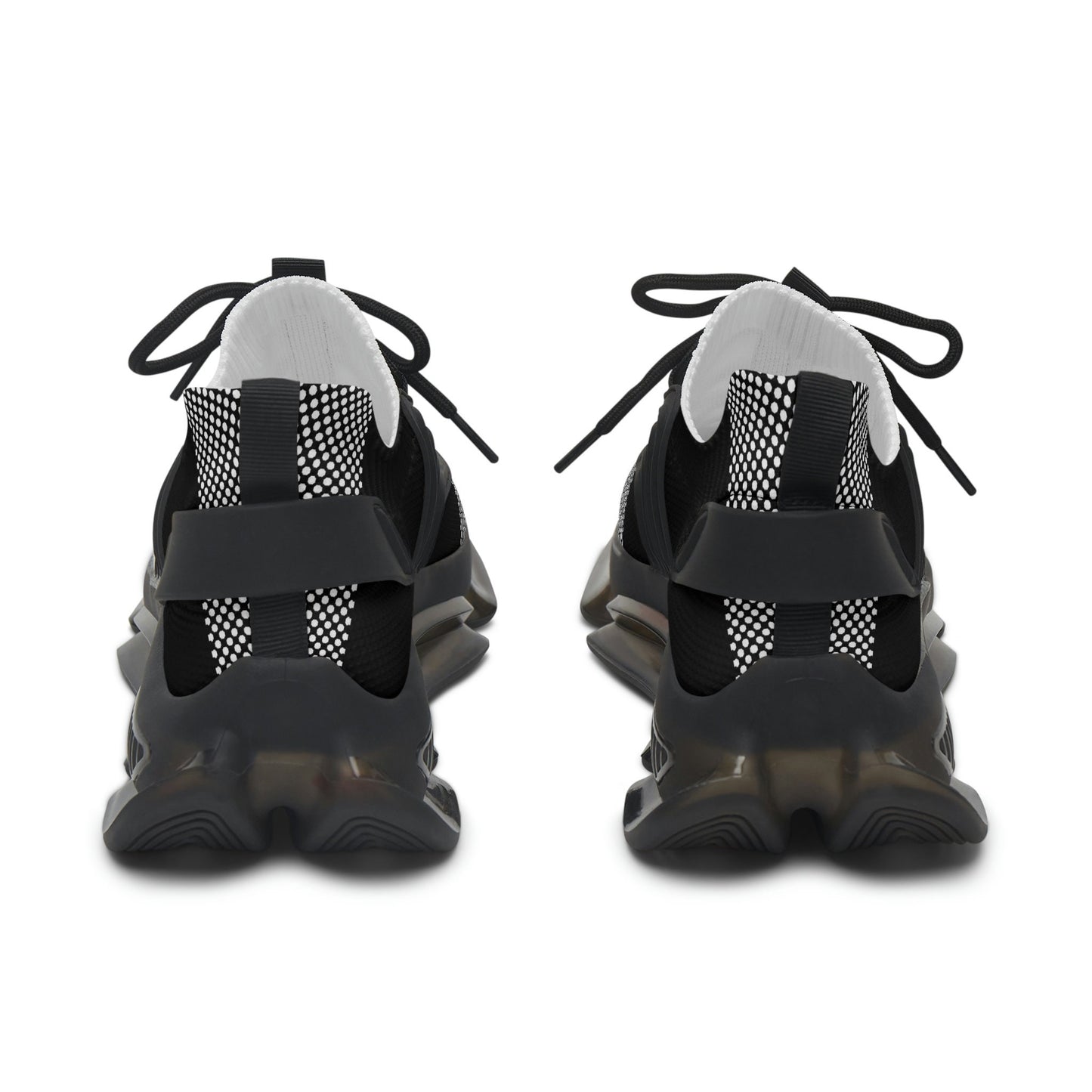 Women's Black and White Sneakers