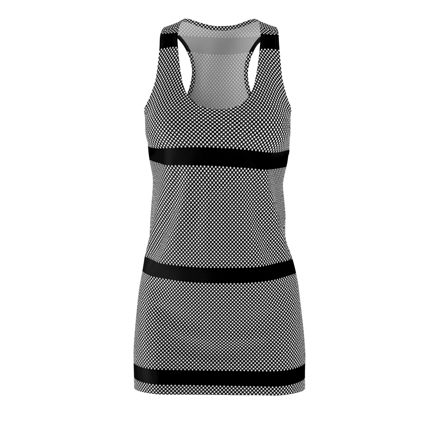 Black Dresses Women's Cut & Sew Racerback Black Dress