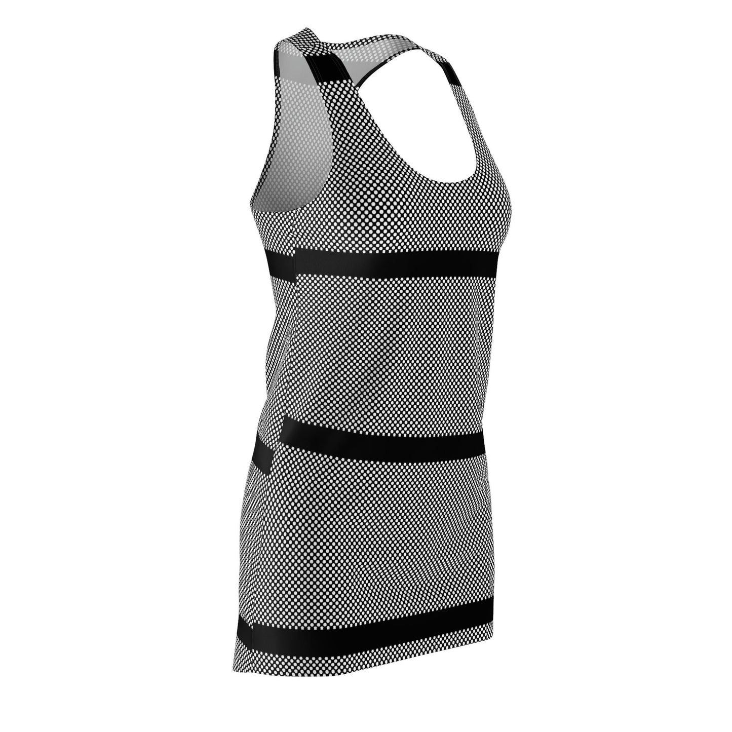 Black Dresses Women's Cut & Sew Racerback Black Dress