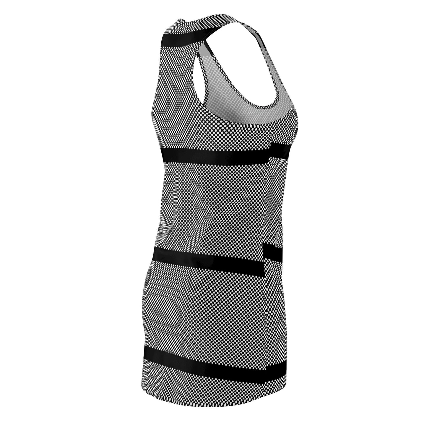 Black Dresses Women's Cut & Sew Racerback Black Dress