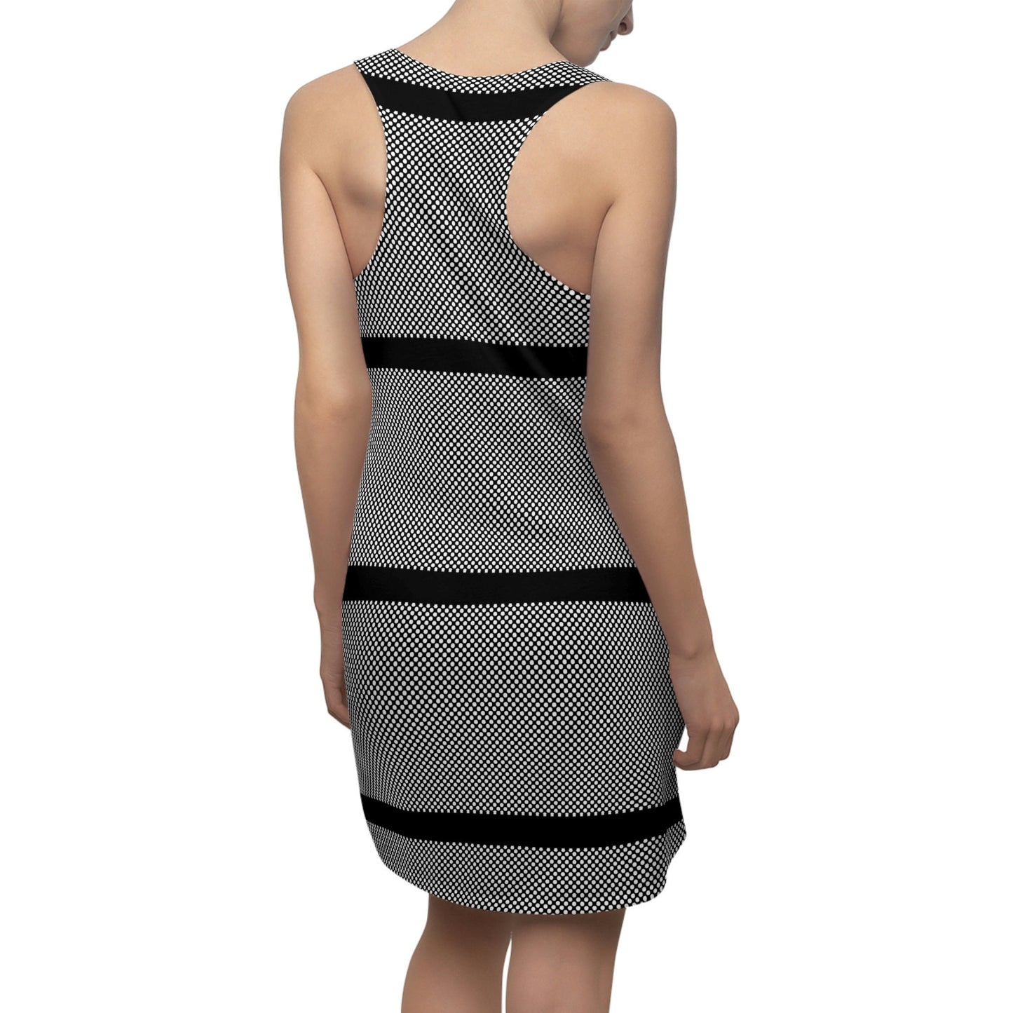 Black Dresses Women's Cut & Sew Racerback Black Dress