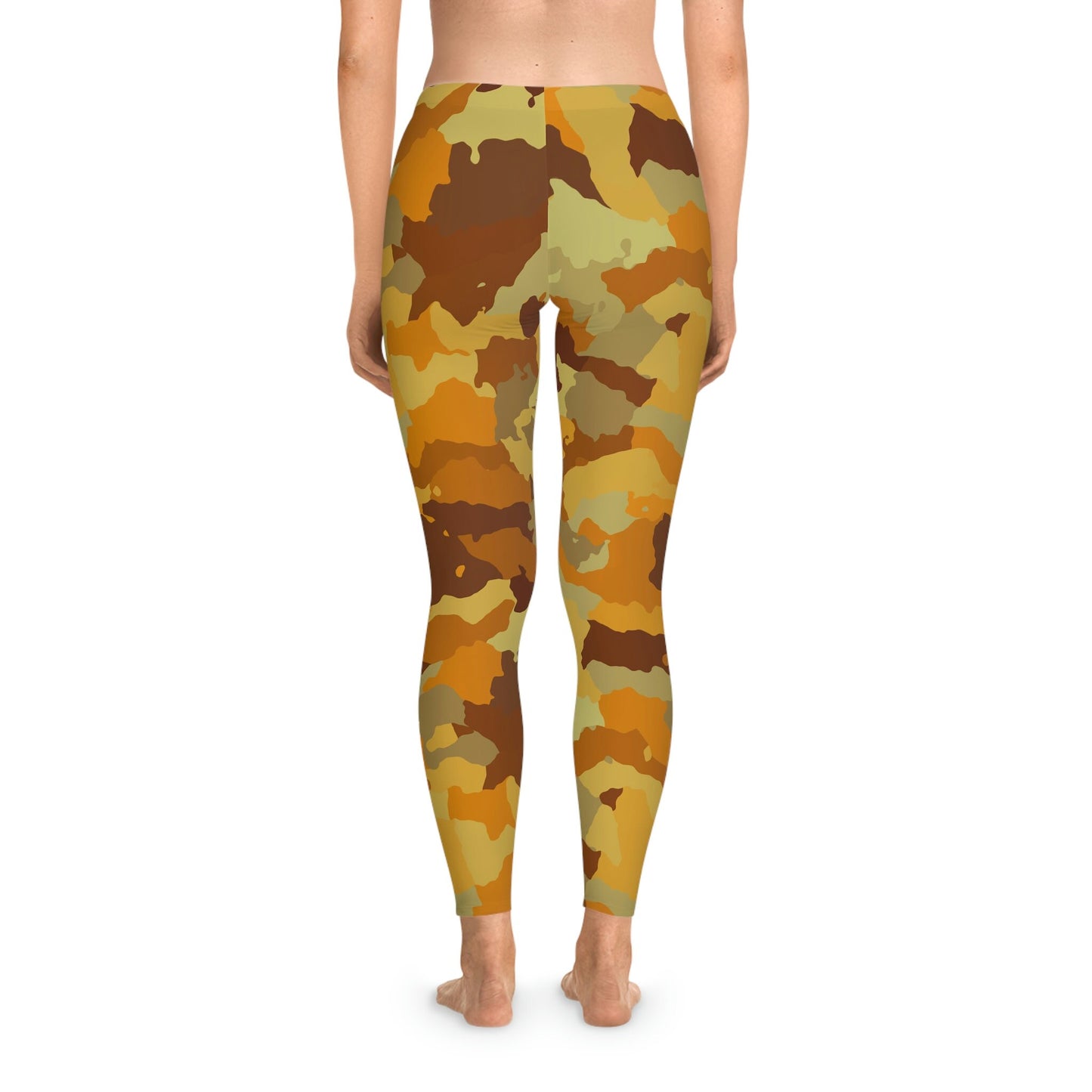 Tan Camo Workout Leggings