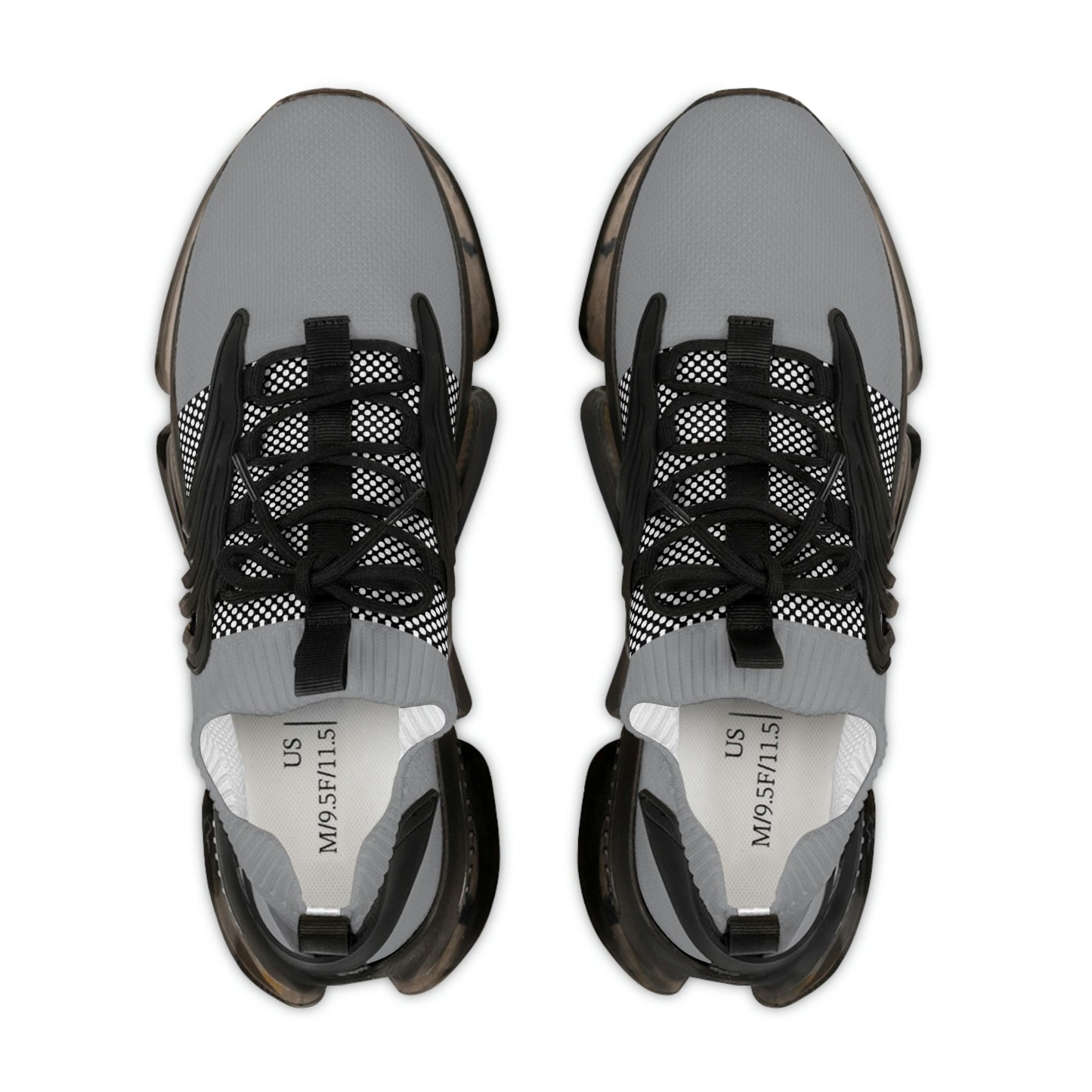 Men's Gray Running Sneakers