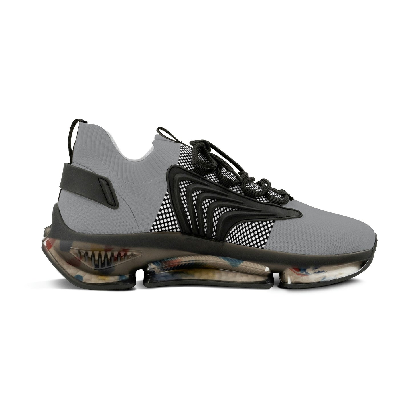 Men's Gray Running Sneakers