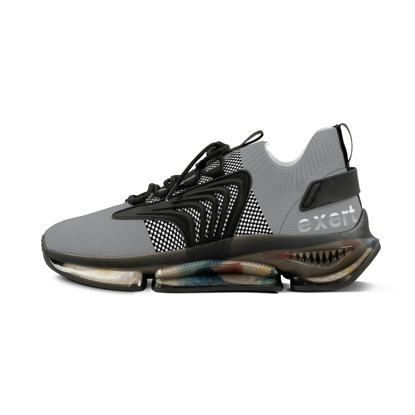 Men's Gray Running Sneakers