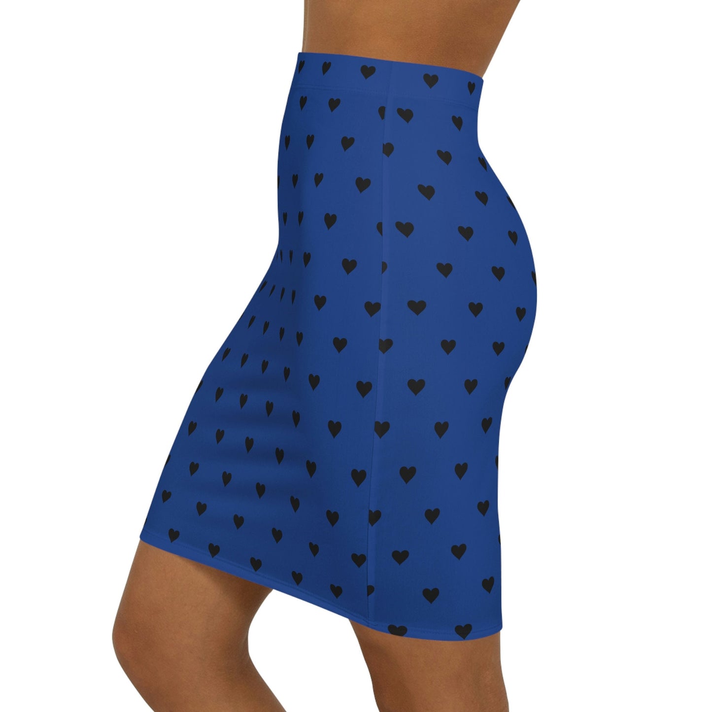 Women's Blue Mini Skirt