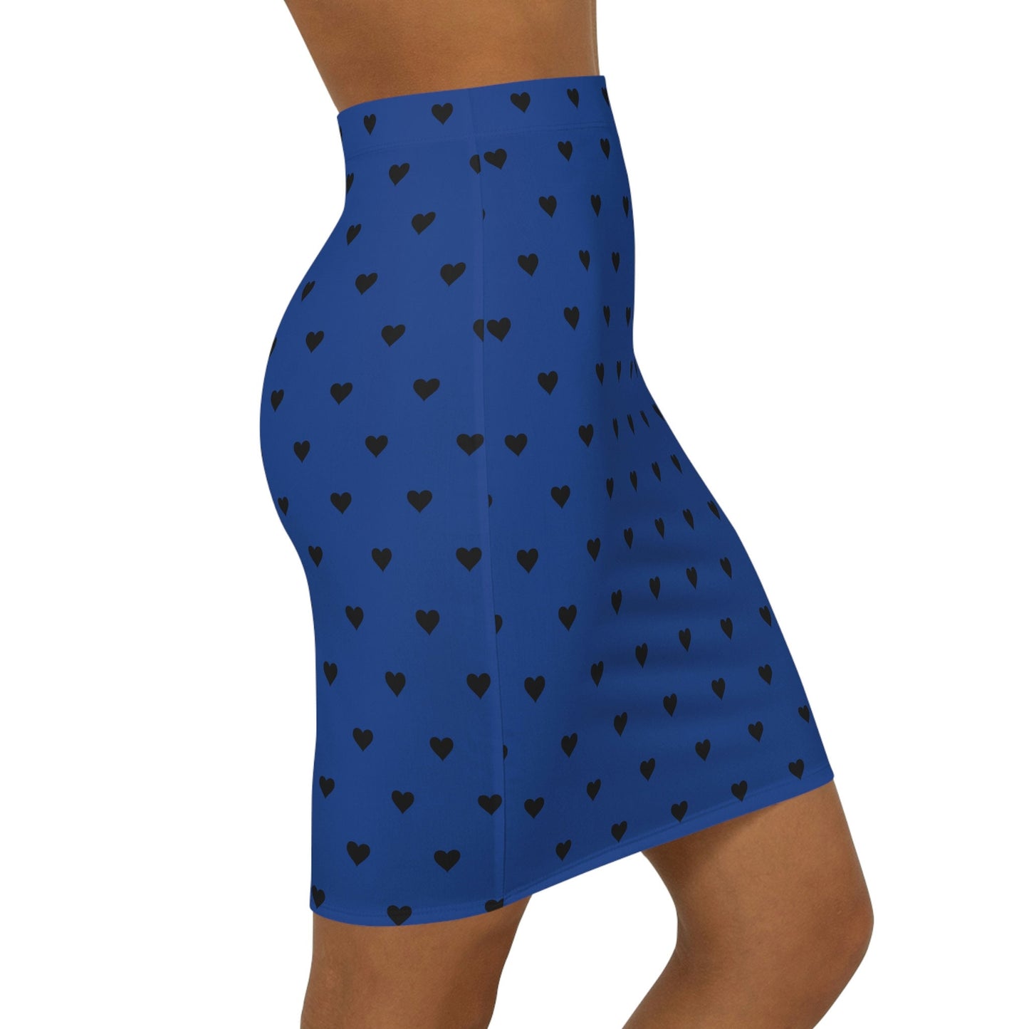 Women's Blue Mini Skirt
