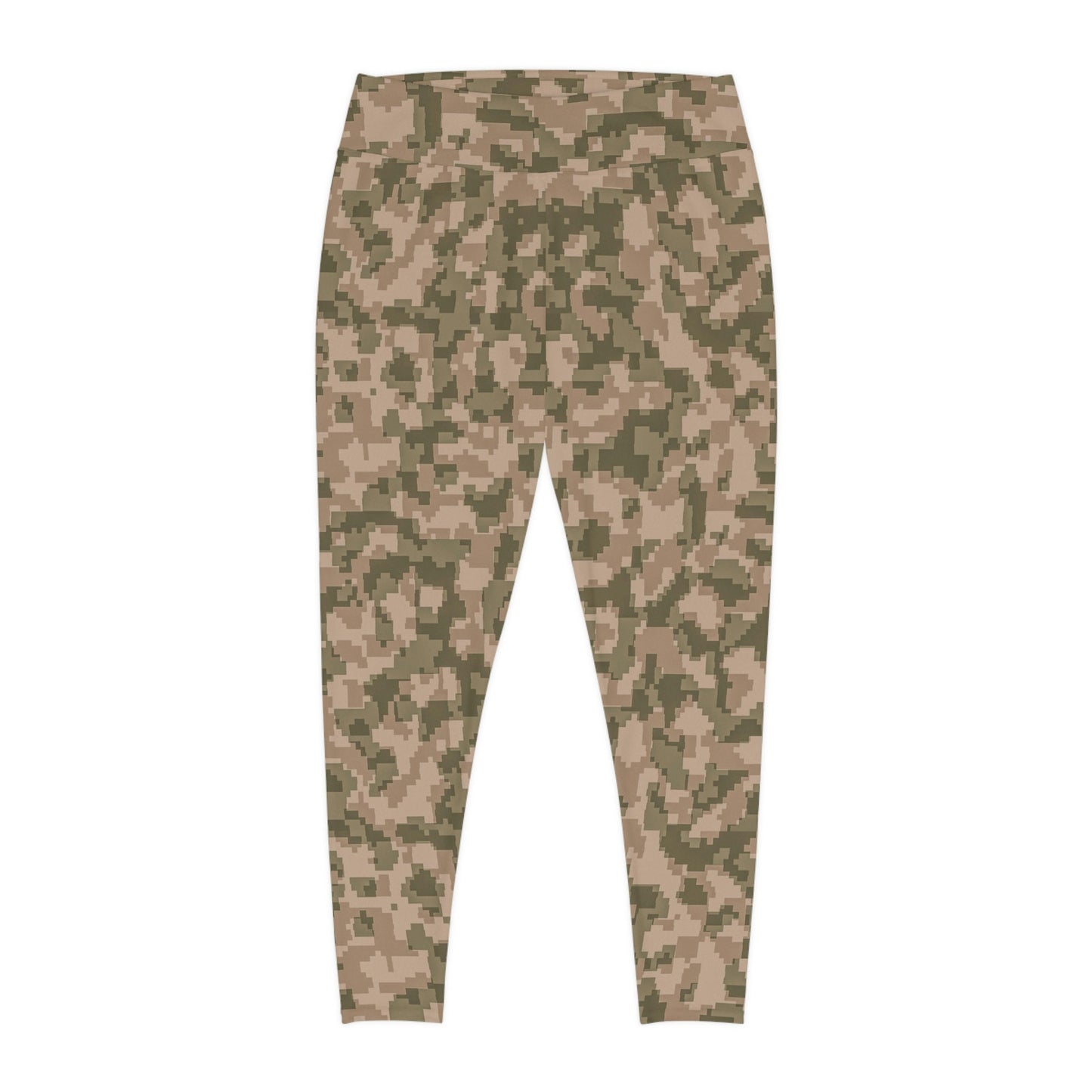 Plus Size Camo Leggings