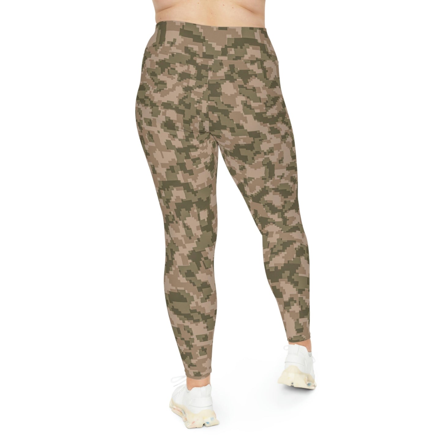 Plus Size Camo Leggings