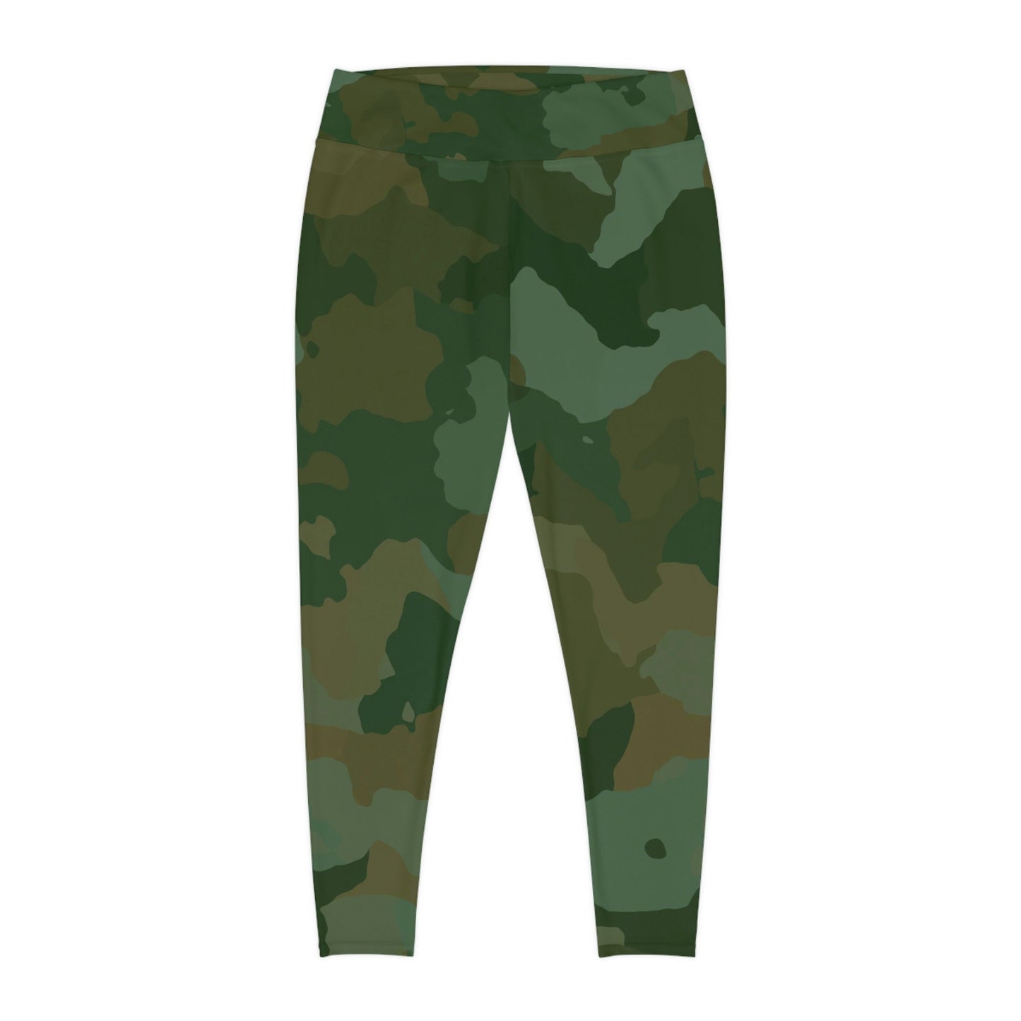 Plus Size Camo Leggings